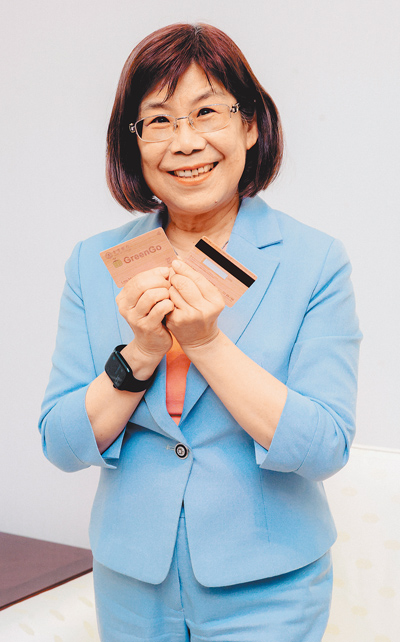 臺灣銀行董事長凌忠嫄。(郭吉銓攝) image