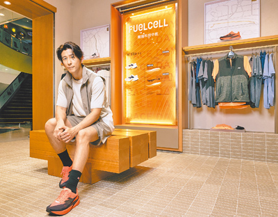 修杰楷20日出席運動品牌店開幕活動。(品牌提供) image