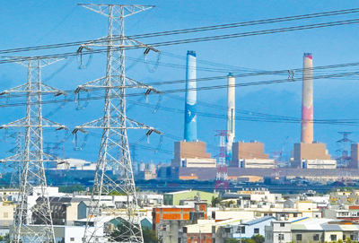 台中火力發電廠。(本報資料照片) image