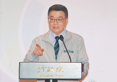 行政院長卓榮泰稱無全盤推動「中正路」改名計畫。(陳君瑋攝) image