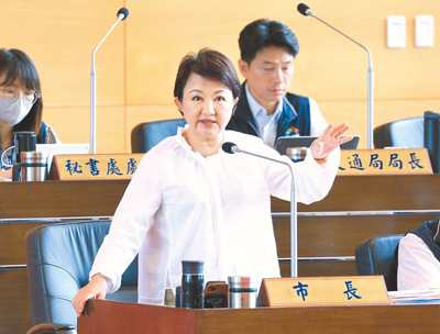 針對「2028無煤中火」,台中市長盧秀燕9日強調,只要中央政府有決心,當然可以做到。(陳淑娥攝) image