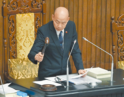 針對大法官提名人事,立法院將於7月25日進行同意權記名投票。(姚志平攝) image