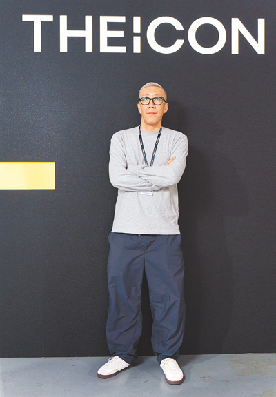 Labubu藝術家龍家昇親自來台出席全新概念藝術展《THEiCON》,分享未來規畫。(吳松翰攝) image