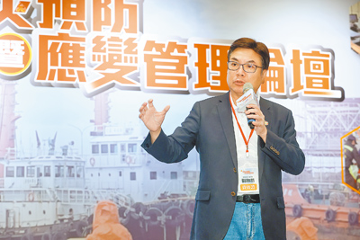 2025新北市毒化災預防暨應變管理論壇27日舉行,新北市副市長劉和然出席。(鄧博仁攝) image