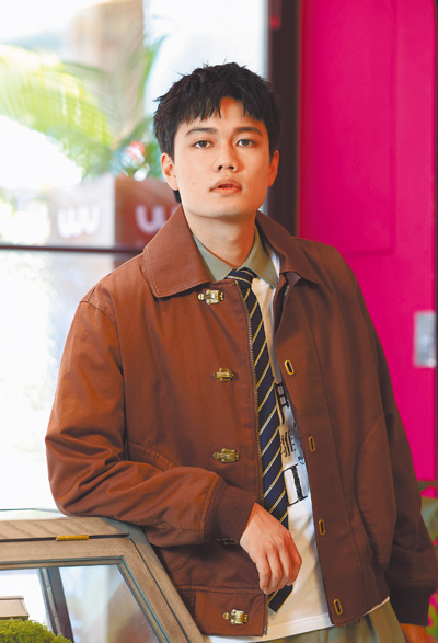 劉子銓演出《我們與惡的距離II》接受專訪。(公視提供) image