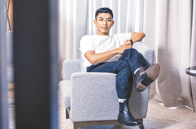 泰國演員萬洛隆甘迦,是北影歷來首位外國影帝。(陳俊吉攝) image