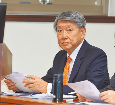 外界關切台美關稅談判進度如何,經濟部長郭智輝7日回應,「還在談判」、「謝謝大家關心」。(劉宗龍攝) image