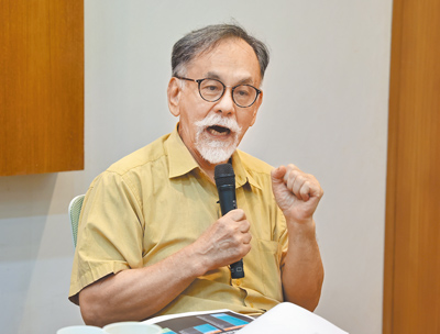 前立委林濁水感嘆,很難想像民進黨團總召比公民團體激進百倍。(本報資料照片) image