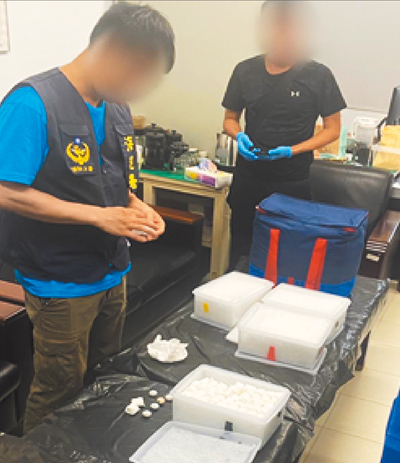 海巡署查獲近千顆走私鸚鵡蛋。(海巡署提供) image