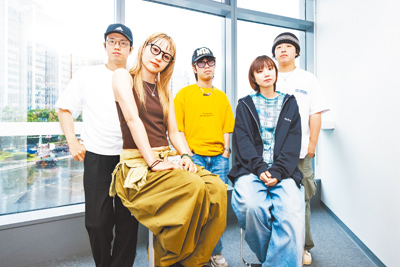 KatoTakumi、YasudaChihiro、Yonkey、Gyoshi、Shimisho 7日接受台灣媒體訪問,分享演出心得。(環球音樂提供) image