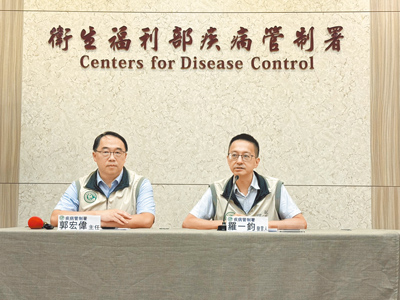 疾管署統計,13至24歲梅毒疫情持續上升,因此啟動13家醫院提供性病匿名諮詢、年輕族群免費梅毒快篩。(鄭郁蓁攝) image