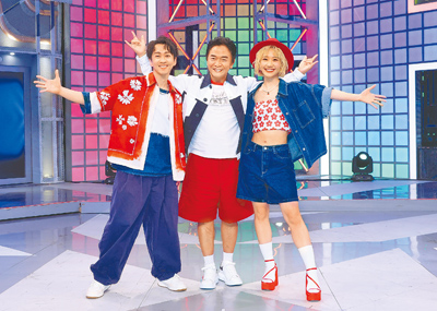 陳漢典(左起)、吳宗憲、Lulu主持12年的《綜藝大熱門》停播轉型。(資料照片) image