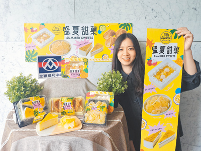 炎炎夏日,清新系甜點最能打敗高溫暑氣,全聯推出We Sweet 4款酸香果味甜點。(全聯提供) image