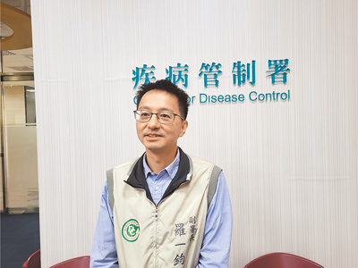 疾管署副署長羅一鈞。(本報資料照片) image