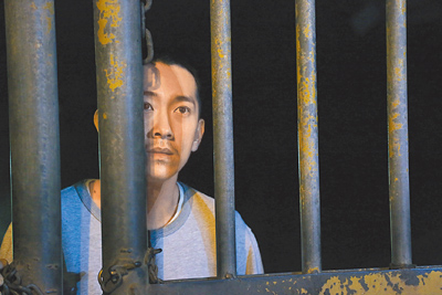 施名帥2014年演出柯汶利執導公視學生劇展《自由人》。(公視提供) image