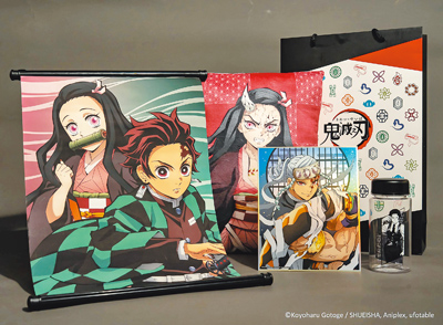 《劇場版「鬼滅之刃」無限城篇》期間限定商售區的限定福袋,圖為3款中的其中1款,688元。(WeTrust信賴互動行銷提供) 《劇場版「鬼滅之刃」無限城篇》期間限定商售區的限定福袋,圖為3款中的其中1款,688元。(WeTrust信賴互動行銷提供)