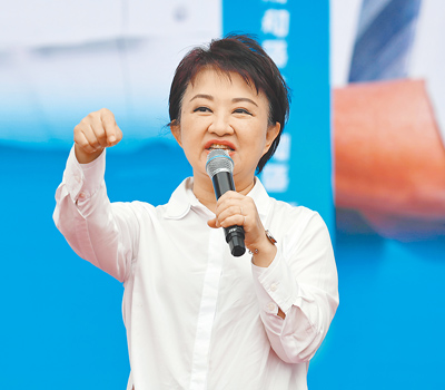 國民黨主席改選日期可能落在9月27日,此次積極投入反罷的台中市長盧秀燕是極被看好的接棒人選。(本報資料照片) image