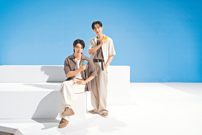 Nature Republic邀請D&E東海、銀赫,擔任台灣代言人。(Nature Republic提供) image