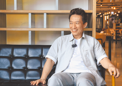 郭子乾感謝父母從小到大的開明教育,讓他至今仍能在電視圈做自己喜歡的事。(王英豪攝) image