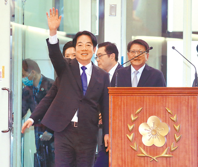 賴清德總統原計畫8月出訪中南美洲3友邦並過境美國本土,總統府28日表明「近期暫無海外訪問安排」。(本報資料照片) image