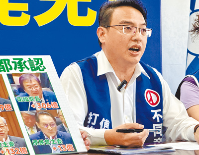 國民黨花蓮縣黨部發言人、縣議員吳建志澄清未參與發起罷免議長張峻。(王志偉攝) image