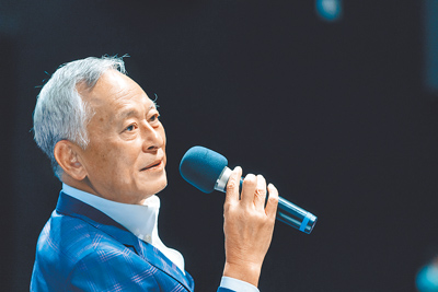 杜琪峯出席2日在國家影視中心舉行的講座。(國家影視聽中心提供) image