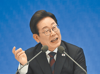 在今年6月李在明總統上台後成立後,南韓軍方已於6月11日起暫停對北韓擴音心戰喊話。(美聯社) image