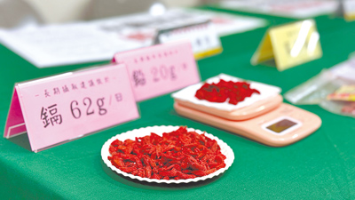 台灣消費者保護協會18日開記者會公布,市售30件枸杞產品100%檢出鎘、鉛等重金屬,吃過量恐導致骨質疏鬆、腎臟損傷及神經系統危害。(柯宗緯攝) image