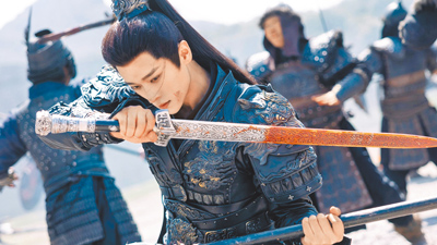 丞磊在《錦月如歌》飾演「肖玨」帥氣圈粉。(iQIYI愛奇藝國際版提供) image