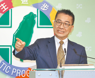 徐國勇任民進黨2026選對會召集人。(本報資料照片) image