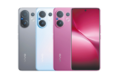 台灣大獨賣vivo V60系列12GB/512GB超大容量版本,搭配5G月租1399元專案,手機0元入手。(台灣大提供) image