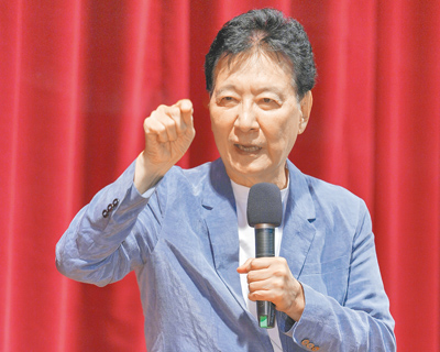 資深媒體人趙少康5日表示,如果盧朱郝都不出來,他可以考慮參選國民黨主席。(郭吉銓攝) image