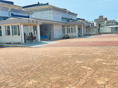 新竹市立殯儀館。(王惠慧攝) image