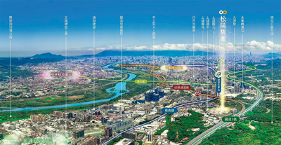 科技園區進駐,土城房市熱度竄升。(業者提供) image