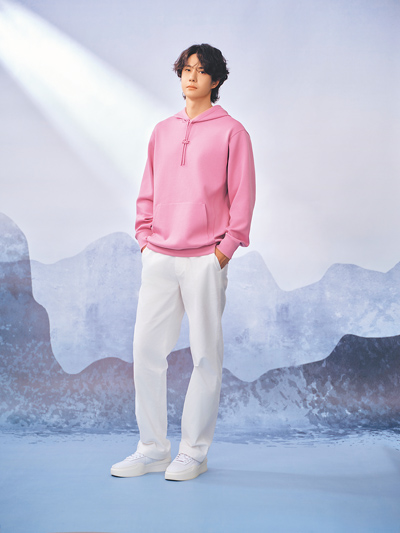 王一博拍攝「Lacoste from yibo」2025秋冬聯名系列形象大片。(Lacoste提供) image