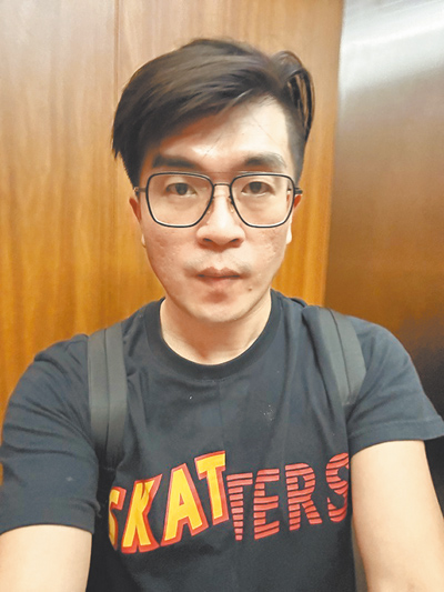 鄭委晉▲作品〈我朋友,砲哥〉 鄭委晉▲作品〈我朋友,砲哥〉