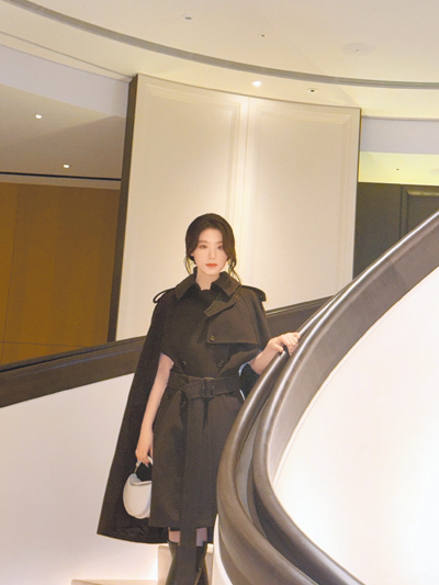 舒華演繹Burberry秋冬新品。(Burberry提供) 舒華演繹Burberry秋冬新品。(Burberry提供)
