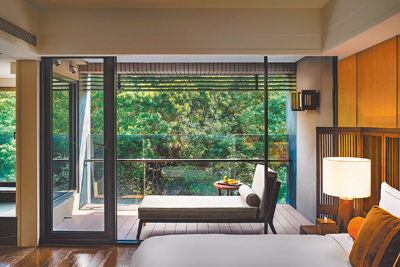 北投麗禧客房空間皆有15坪以上,配置私人陽台及冷熱溫泉湯池,可於房內盡享溫泉療癒。(北投麗禧溫泉酒店提供) 北投麗禧客房空間皆有15坪以上,配置私人陽台及冷熱溫泉湯池,可於房內盡享溫泉療癒。(北投麗禧溫泉酒店提供)