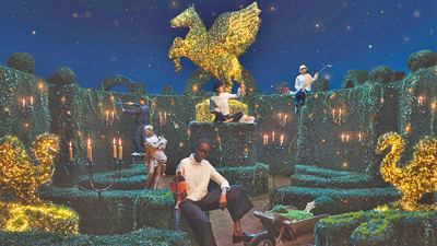 Dior發表一系列節慶形象影片,點燃幸福感。(Dior提供) Dior發表一系列節慶形象影片,點燃幸福感。(Dior提供)