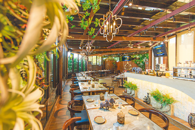 花園thai thai以熱情南洋風情迎耶誕,推出「泰蝦趴」主題料理及期間限定活動。(台北花園大酒店提供) 花園thai thai以熱情南洋風情迎耶誕,推出「泰蝦趴」主題料理及期間限定活動。(台北花園大酒店提供)