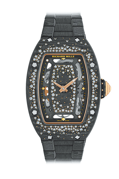 RICHARD MILLE今年新款Intergalactic星系系列RM 07-01 Starry Night鑽表。(RICHARD MILLE提供) RICHARD MILLE今年新款Intergalactic星系系列RM 07-01 Starry Night鑽表。(RICHARD MILLE提供)