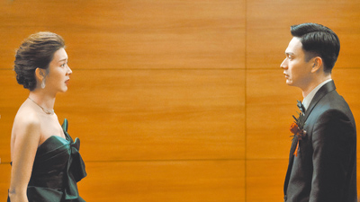 余香凝(左)在電影《雙囍》中成為支撐劉冠廷的重要力量。(水花電影提供) 余香凝(左)在電影《雙囍》中成為支撐劉冠廷的重要力量。(水花電影提供)