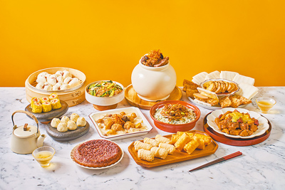 養心餐飲集團金馬年富貴年菜套組,匯集店內最具代表性的功夫大菜與經典港點。 (養心餐飲集團提供) 養心餐飲集團金馬年富貴年菜套組,匯集店內最具代表性的功夫大菜與經典港點。 (養心餐飲集團提供)