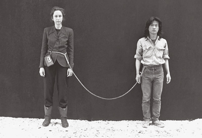 《一年行為表演:1983-1984》,簡稱《繩子》。(江青/圖片提供) 《一年行為表演:1983-1984》,簡稱《繩子》。(江青/圖片提供)