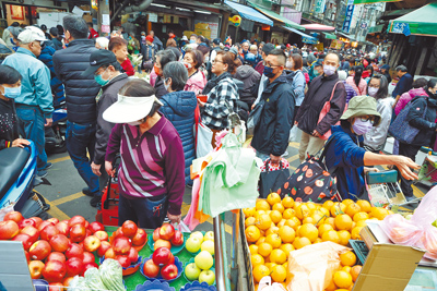 農產供應充足春節價格跌多漲少寒流將至