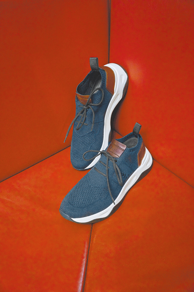 Berluti Shadow鞋款充滿摩登與新穎線條。(Berluti提供) Berluti Shadow鞋款充滿摩登與新穎線條。(Berluti提供)