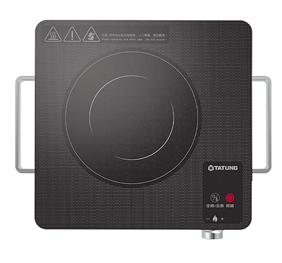 大同頂級微晶面板電陶爐TCH-F1300BG,1090元。(大同提供) 大同頂級微晶面板電陶爐TCH-F1300BG,1090元。(大同提供)