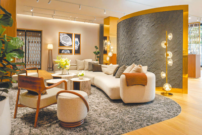 愛彼表A19期間限定店內裝奢華。(Audemars Piguet提供) 愛彼表A19期間限定店內裝奢華。(Audemars Piguet提供)