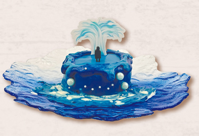 《進擊的巨人》搖滾世代主題餐廳推出艾連的座標樹蛋糕,280元。(凱岩主題餐廳提供) 《進擊的巨人》搖滾世代主題餐廳推出艾連的座標樹蛋糕,280元。(凱岩主題餐廳提供)