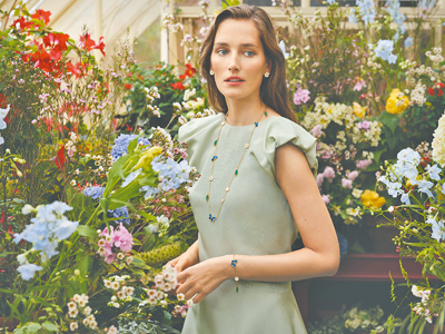 為迎接春天的到來,梵克雅寶推出Lucky Spring系列珠寶,打造春季花園。(Van Cleef & Arpels提供) 為迎接春天的到來,梵克雅寶推出Lucky Spring系列珠寶,打造春季花園。(Van Cleef & Arpels提供)